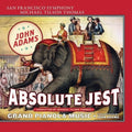 the album cover for J Adams / Thomas,Tilson Michael / Adams,John - Absolute Jest Grand Pianola Music