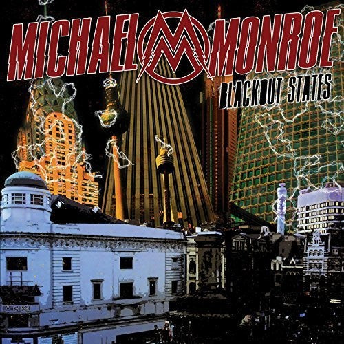 the album cover for Michael Monroe - Blackout States
