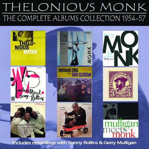 the album cover for Thelonious Monk - Complete Albums Collection: 1954-1957