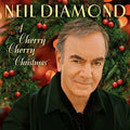 the album cover for Neil Diamond - A Cherry Cherry Christmas