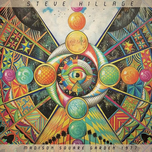 the album cover for Steve Hillage - Madison Square Garden 1977