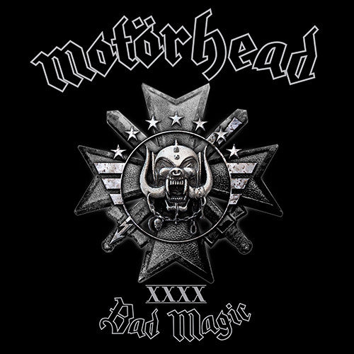 the album cover for Motörhead - Bad Magic
