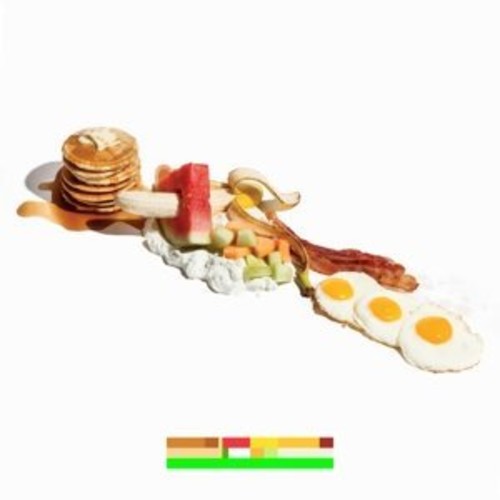 the album cover for Battles - La Di Da Di