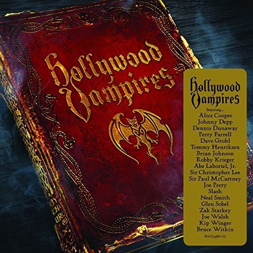 the album cover for Hollywood Vampires - Hollywood Vampires