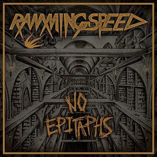 the album cover for Ramming Speed - No Epitaphs [Vinyl]