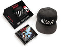 the album cover for N.W.A. - Straight Outta Compton [CD/HAT]