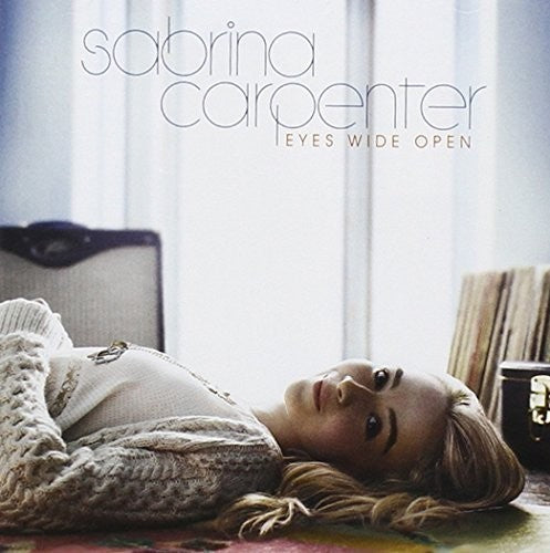 the album cover for Sabrina Carpenter - Eyes Wide Open