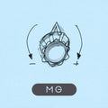 the album cover for MG [Martin Gore] - Remixes [Vinyl]