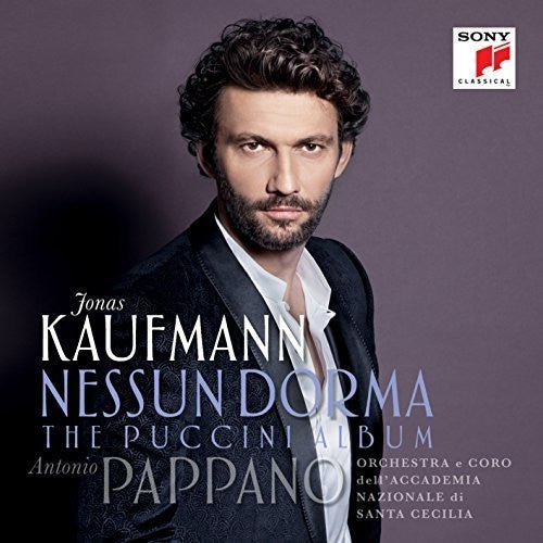 the album cover for Jonas Kaufmann - Nessun Dorma: The Puccini Album