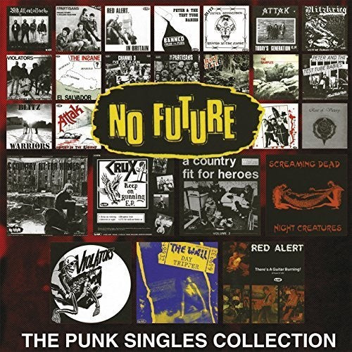 the album cover for No Future Singles / Various Uk - No Future Singles