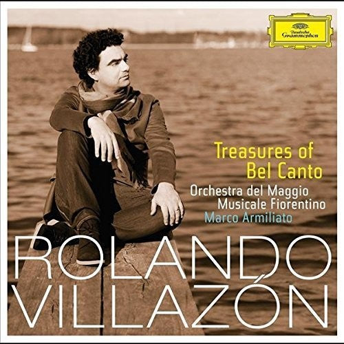 the album cover for Villazon / Armiliato / Orchestra Del Maggio Music - Treasures of Bel Canto