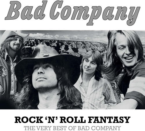 the album cover for Bad Company - Rock N Roll Fantasy: The Very Best of Bad Company