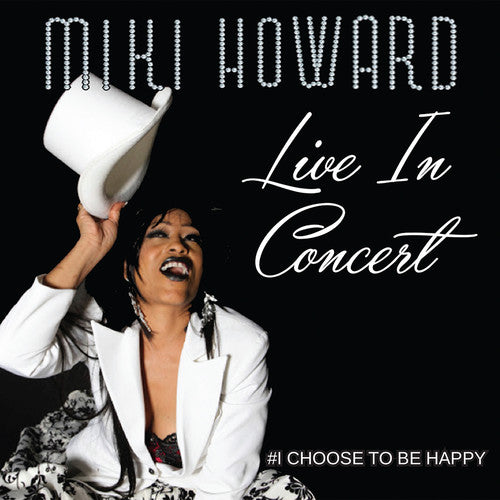 the album cover for Miki Howard - Live in Concert