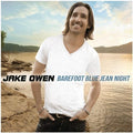 the album cover for Jake Owen - Barefoot Blue Jean Night