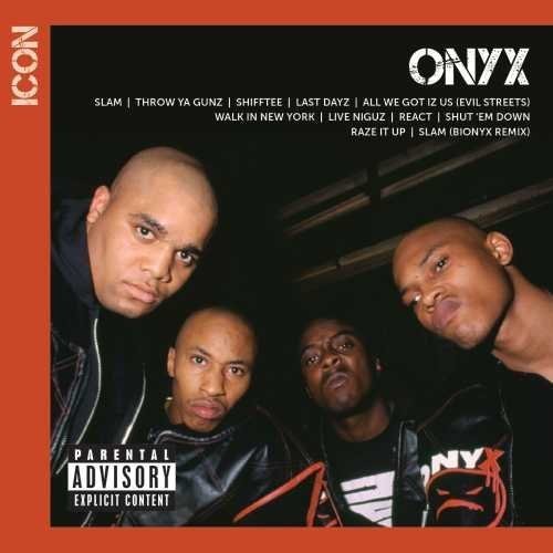 the album cover for Onyx - Icon