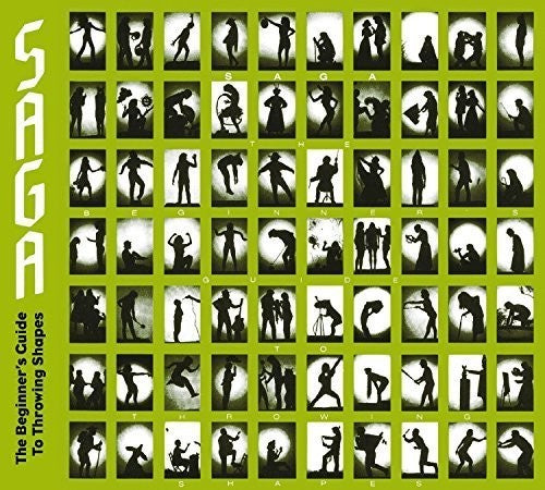 the album cover for Saga - The Beginner's Guide to Throwing Shapes
