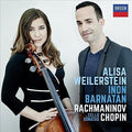 the album cover for Alisa Weilerstein / Barnatan,Inon - Chopin & Rachmaninov Cello Sonatas