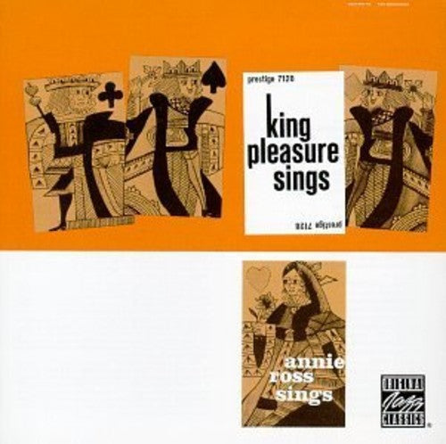 the album cover for Annie Ross - King Pleasure Sings / Annie Ross Sings [Vinyl]
