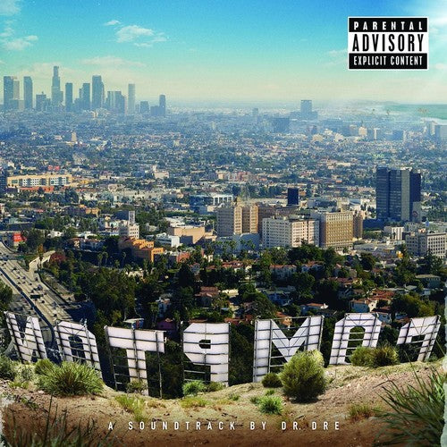 the album cover for Dr. Dre - Compton