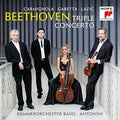 the album cover for Sol Gabetta - Concerto For Violin, Cello, And Piano In C Major, Op. 56, "Triple Concerto": Beethoven: Triple Concerto