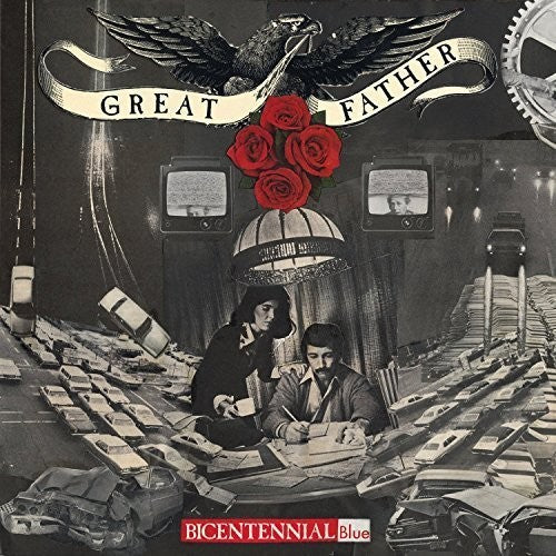 the album cover for Great Father - Bicentennial Blue