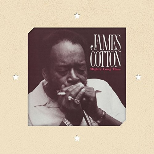 the album cover for James Cotton - Mighty Long Time
