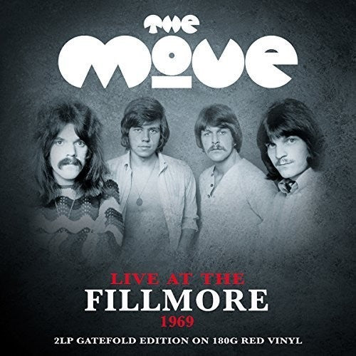 the album cover for Move - Live At The Fillmore (Red Vinyl) [Colored Vinyl] (Uk)