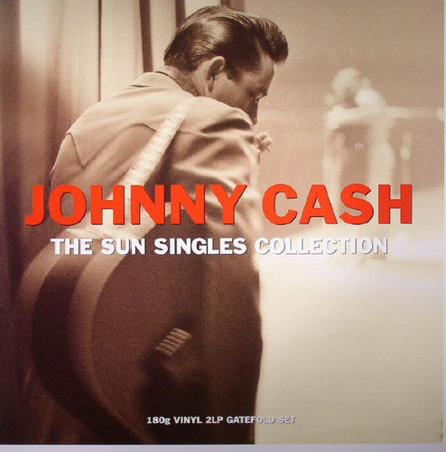 the album cover for Johnny Cash - Sun Single