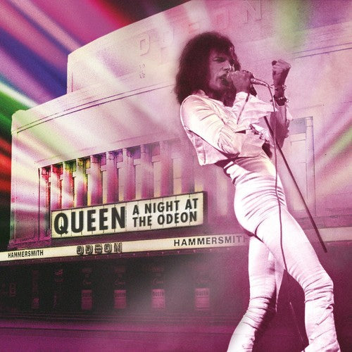 the album cover for Queen - A Night At the Odeon [CD/DVD/Blu-ray/LP Box Set]