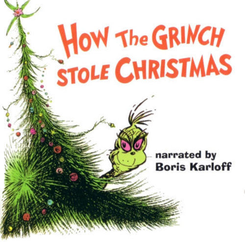 the album cover for Dr. Seuss' The Grinch - Dr. Seuss' How The Grinch Stole Christmas! [LP Soundtrack]