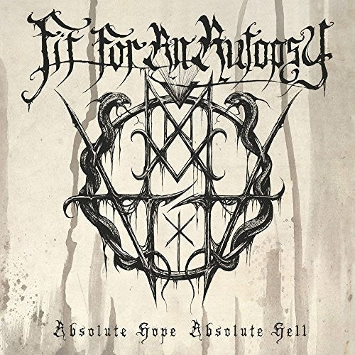 the album cover for Fit For An Autopsy - Absolute Hope Absolute Hell
