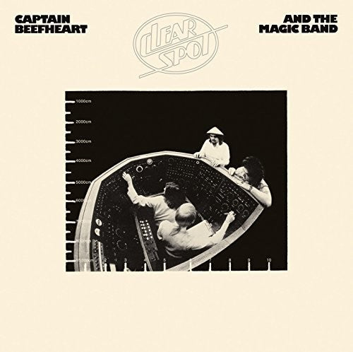 the album cover for Captain Beefheart - Clear Spot