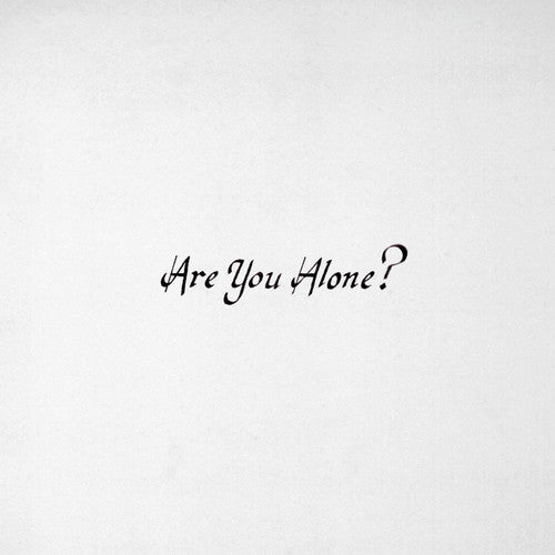 the album cover for Majical Cloudz - Are You Alone? [Vinyl]