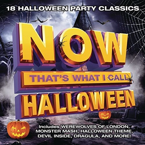 the album cover for Various Artists - Now That's What I Call Halloween