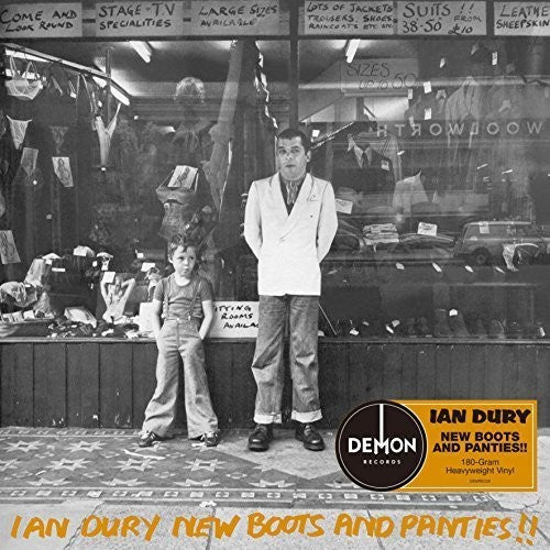 the album cover for Ian Dury - New Boots & Panties (Uk)