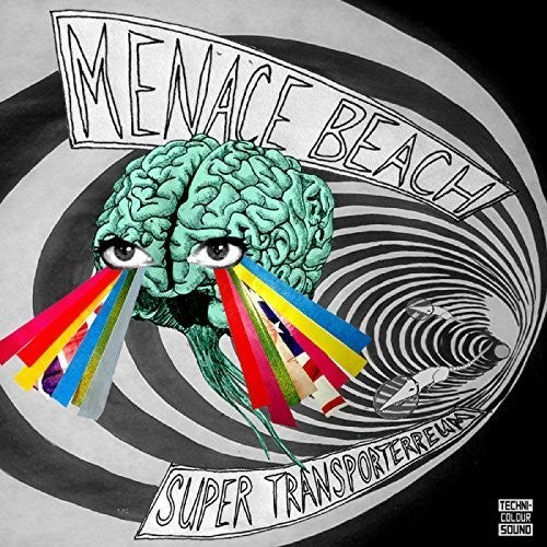 the album cover for Menace Beach - Super Transporterreum EP [Vinyl]