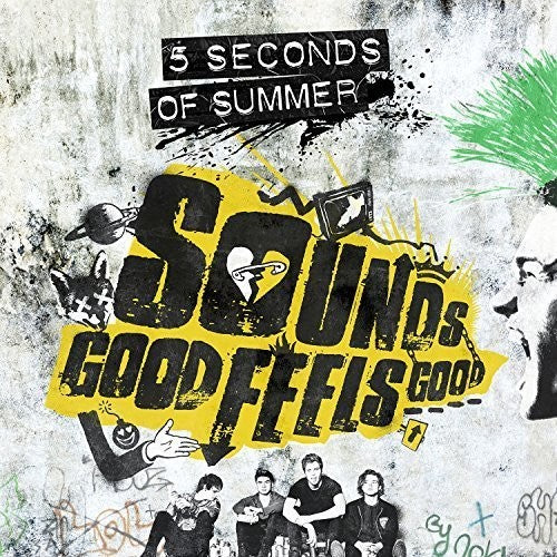 the album cover for 5 Seconds Of Summer - Sounds Good Feels Good