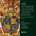 the album cover for T Tallis / Cardinalls Musick / Carwood,Andrew - Ave Dei Patris - Honor Virtus Et Potestas