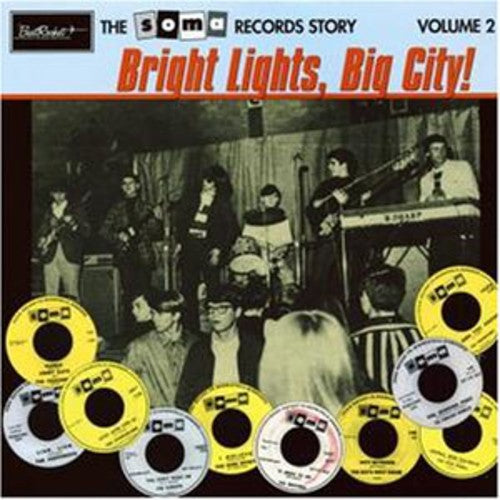 the album cover for Soma Records Story - Vol. 2-Bright Lights Big City