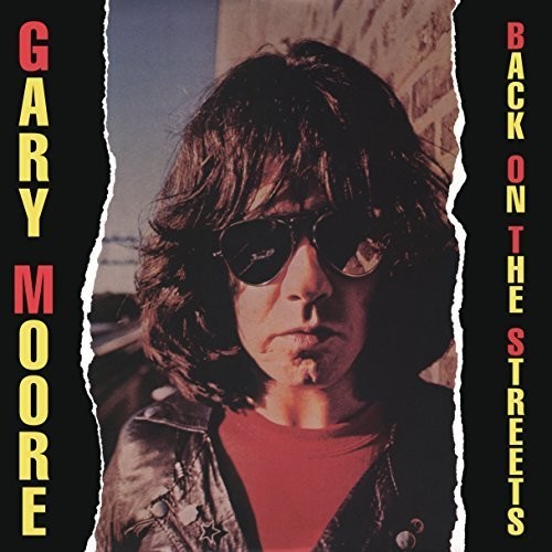 the album cover for Gary Moore - Back on the Streets