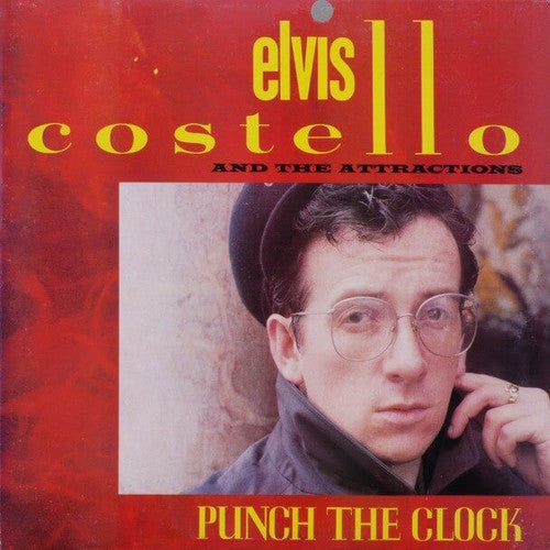 the album cover for Elvis Costello - Punch The Clock [Vinyl]