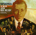 the album cover for Frank Sinatra - A Man And His Music [Vinyl]