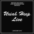 the album cover for Uriah Heep - Live
