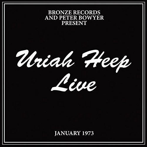 the album cover for Uriah Heep - Live