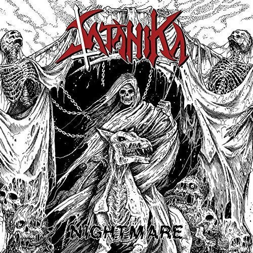 the album cover for Satanika - Nightmare