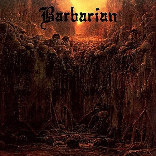 the album cover for Barbarian - Barbarian