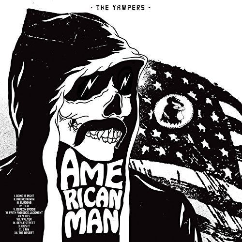 the album cover for The Yawpers - American Man