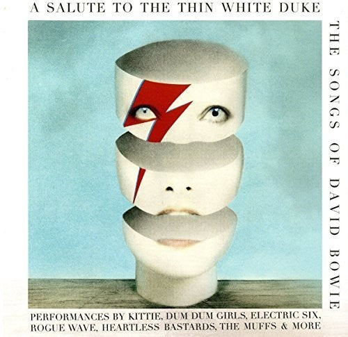 the album cover for Salute To The Thin White Duke - The Songs Of / Var - A Salute To The Thin White Duke - The Songs Of David Bowie