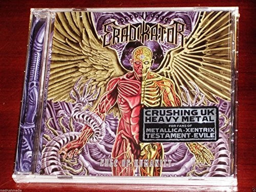 the album cover for Eradikator - Edge of Humanity