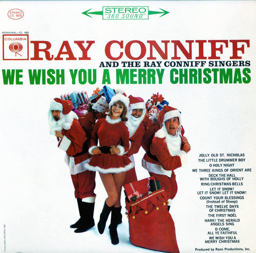 the album cover for Ray Conniff / Ray Conniff Singers - We Wish You A Merry Christmas (Gate) [Limited Edition] [180 Gram]